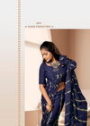 Amrita Vol 1 By Kashvi Dull Moss Printed Wholesale Leheriya Sarees In India
